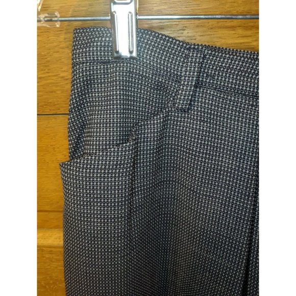 Giorgio Armani Skirt Size 8 Zip Up Knee Length Pencil Skirt Navy Blue Womens - Picture 5 of 8